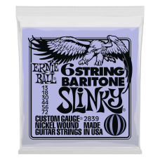Ernie Ball 6-String Baritone Slinky 13-72